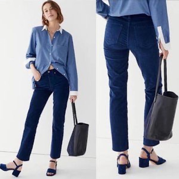 J. Crew Pants - J. Crew Vintage Straight blue corduroy pants - size 29